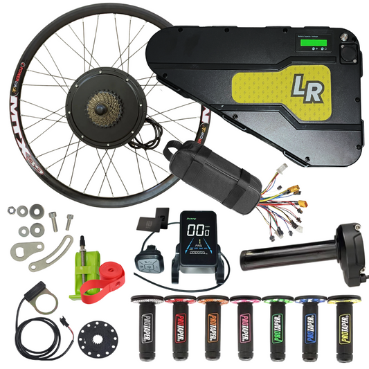 2000w E-Bike Conversion Kit + 52v 30ah Battery
