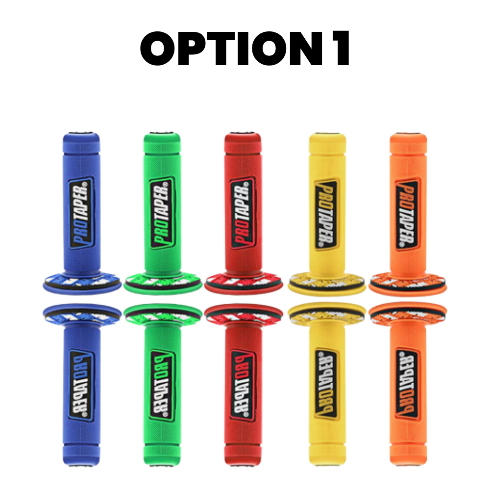 Pro Taper style grips colour range